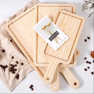 Planche à découper en cèdre et en bois durable pour fruits, légumes, steak, plus plateau à sushi en bois - Product Image 2