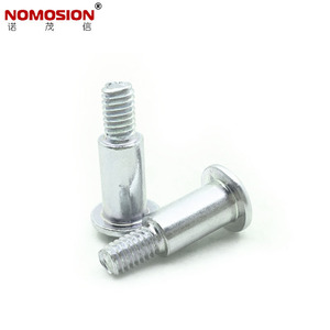 NOMOSION Round Head Cross Step Screw M4 17mm Zinc Plated Carbon Steel Partially Threaded <b>Fastener</b> - Product Image 3