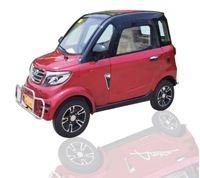 Voiture électrique miniature à quatre roues Everbright certifiée CE MDR & EEC, faible vitesse, avec une autonomie de moins de 100 km et une batterie de 30 kWh pour les personnes âgées