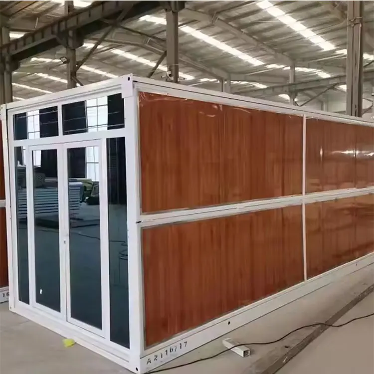 20 Ft progettato a prova di contenitore case con rivestimento moderno interno eco-friendly pieghevole modulare contenitore per la casa