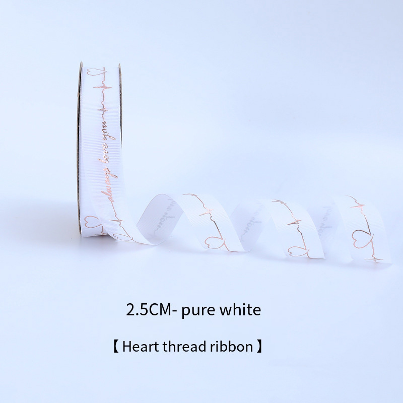 2,5 cm Blanco puro