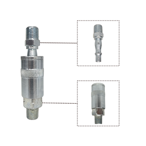 Durable Nickel-Plated British Pneumatic Quick Couplers 1/4in for Pneumatic System Maintenance - Product Image 5
