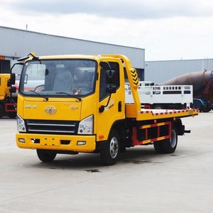 รถยกขนาดเล็ก FAW 3 ตัน แบบพื้นเรียบ 4x2 สำหรับลากจูงรถฉุกเฉินในเมือง - Product Image 2