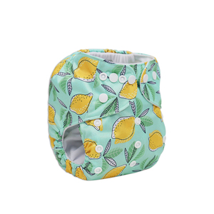 Ananbaby Populaire Personnalisable <span class=keywords><strong>Lavable</strong></span> Réglable Préplié <span class=keywords><strong>Sans</strong></span> Inserts Fabricants de couches lavables pour nouveau-nés - Product Image 1