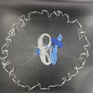 4FT lancer à la main pas cher Nylon moulé pêche américain lancer casting Net <span class=keywords><strong>prix</strong></span> Atarrallas Tarrafa Ppara Pesca - Product Image 2
