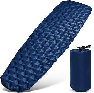 Colchón inflable para acampar en tienda de campañ<span class=keywords><strong>a</strong></span>, cama plegable para acampar, almohadilla para dormir, manta de Picnic, estera de aire de viaje, equipo de Camping - Product Image 3
