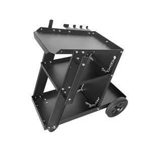 Chariot universel de chariot à <span class=keywords><strong>soudure</strong></span> de <span class=keywords><strong>bouteille</strong></span> de <span class=keywords><strong>gaz</strong></span> de <span class=keywords><strong>MIG</strong></span> de soudeuse personnalisée résistante avec des chaînes, cintres - Product Image 1