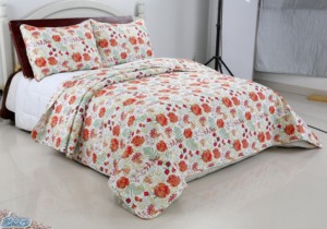 Nouveau couvre-lit en microfibre personnalisé Design Floral imprimé Polyester housse de lit ensemble de couette pinsonique pour toutes les saisons - Product Image 6
