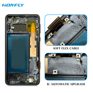 Écrans LCD pour téléphone portable Honfly 5,8 pouces pour <span class=keywords><strong>Samsung</strong></span> Galaxy <span class=keywords><strong>S10e</strong></span> G970, écran tactile LCD avec cadre, remplacement d'écran - Product Image 3