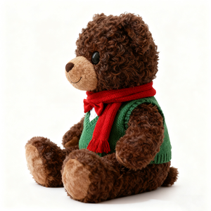 Cadeaux promotionnels personnalisés sur mesure : Ours en peluche avec pull, fabrication sur mesure de poupées en peluche et animaux en peluche - Product Image 4