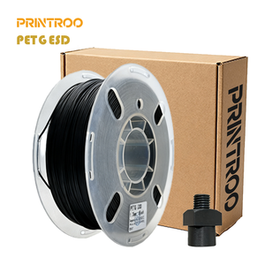 Printroo 1.75mm chống tĩnh PETG ESD 3D máy in Filament chi phí-hiệu quả que nhựa không bị tắc nghẽn thấp cong vênh 2025 xu hướng - Product Image 1