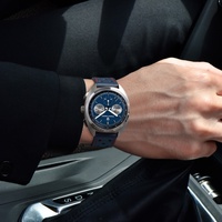 Jam Tangan Pria PAGANI DESIGN NEW 1782, Arloji Mewah Quartz Multifungsi Kronograf untuk Pria, Kaca Safir AR, Bercahaya