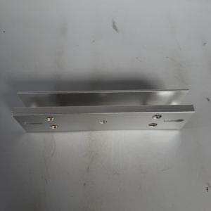 280kg Electromagnetic Lock U Bracket for <b>Frameless</b> Glass Door Aluminum Alloy Support - Product Image 6