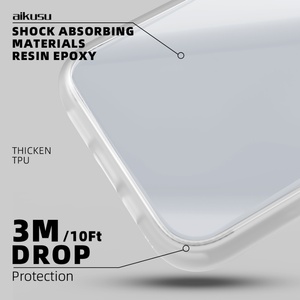 Coque de téléphone transparente anti-jaunissement personnalisée, TPU mat, coques de téléphone vierges, impression UV 3D pour iPhone 16 15 14 13 Pro Max - Product Image 5