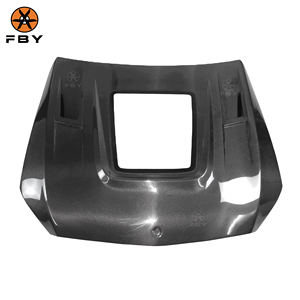 Imp phong cách sợi carbon mui xe cho Mercedes Benz W205 C63 C Class 2013 + sợi carbon động cơ mui xe Bìa - Product Image 3