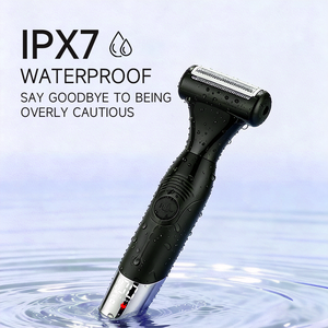 ماكينة حلاقة كهربائية 8 في 1 للرجال، ماكينة تشذيب شعر الجسم، ماكينة إزالة الشعر لاسلكية، مقاومة للماء، ماكينة تشذيب شعر المناطق الحساسة للرجال. - Product Image 6