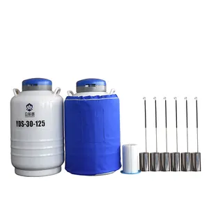 Dewar Supplier Sperm Vessel Yds 35l Cattle Semen Cryogenic 125 mm Caliber