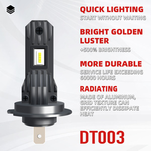 Luz LED para Motocicleta Starway H7 con Chips 3570 de Alta Potencia y Diseño de Refrigeración para Sistemas de Iluminación de Motos - Product Image 5