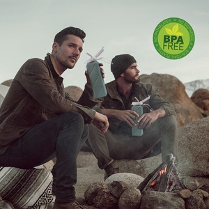 Thể thao biểu tượng tùy chỉnh có thể gập lại Silicone lễ hội nước uống chai trẻ em ngoài trời ráp BPA free Silicone chai nước - Product Image 4