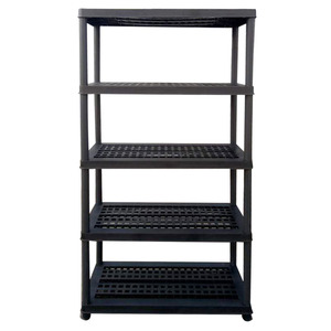 Boltless Warehouse Store Home <strong>Garage</strong> <strong>Plastic</strong> Shelving 5 Layer Tier Unit Sheet Storage <strong>Shelves</strong> Rack <strong>Plastic</strong> Shelf - Product Image 2