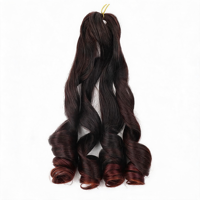 Extension per Capelli in Fibra Sintetica di Alta Qualità con Etichetta Privata, Texture Morbida e Leggera, Capelli Singoli per Intrecciare