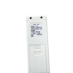 Télécommande de climatiseur YBOF, piles AAA, code fixe, réglage de la chaleur, matériau plastique - Product Image 3