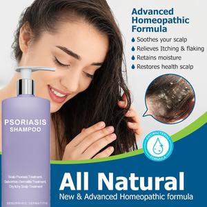 Couro cabeludo Psoríase Tratamento Shampoo Dermatite seborreica Foliculite Caspa Seco Coceira Scalp Hair Wash - Product Image 5