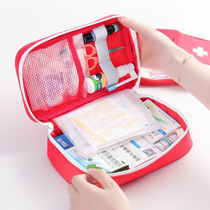 EA470 Bolsa de Primeros Auxilios Portátil Personalizada al por Mayor, Bolsa de Almacenamiento de Medicamentos de Tela Oxford, Bolsa de Kits Médicos Ifak Multifuncional para Viajes al Aire Libre - Product Image 4