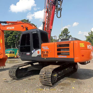 Hitachi Zx200 d'occasion 20 tonnes 90%, nouveau japonais original avec EPA, CE, excavateur agricole d'occasion Hitachi200 pour creuser importé - Product Image 1