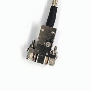 Micro-<span class=keywords><strong>D</strong></span> DIN Rechteckiger Aluminium-Stromanschluss ODM Buchse <span class=keywords><strong>D</strong></span>-<span class=keywords><strong>Sub</strong></span> J30J-9ZKP-A mit Abschirmungsgeflecht-Kabel - Product Image 5