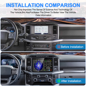 Autoradio Android Navihua 13 pouces avec écran tactile DSP pour Ford F150 2021-2025, GPS intégré, CarPlay sans fil et Android Auto - Product Image 6