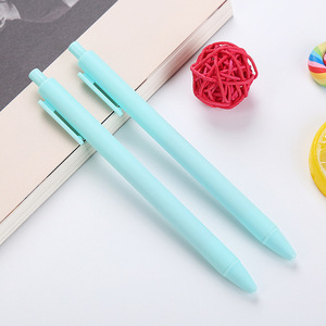 ปากกาเจลแบบกด หัวกระสุน พลาสติก ใช้ในสำนักงานและโรงเรียน สไตล์มาการอง - Product Image 4