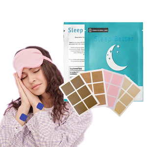 Autocollants de sommeil Soulagement du stress Ingrédients naturels Patchs d'aide au sommeil Restez endormi toute la nuit Réveil rafraîchissant - Product Image 1