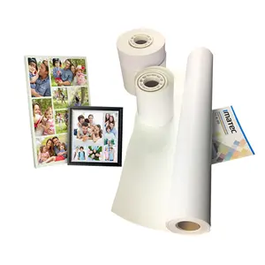 260gsm Premium Rc Luster Fotopapier 44 "X 30M Roll Voor Canon Grootformaat Printers