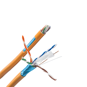 Câble <span class=keywords><strong>Ethernet</strong></span> Cat6 en cuivre sans oxygène populaire, résistant aux plis, UTP FTP 0,5M 1M pour transmission <span class=keywords><strong>longue</strong></span> <span class=keywords><strong>distance</strong></span> - Product Image 2