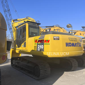 Plus grand fournisseur à Shanghai, nouvelle machine d'excavation Komatsu PC 210-7 d'occasion avec EPA/CE - Product Image 5