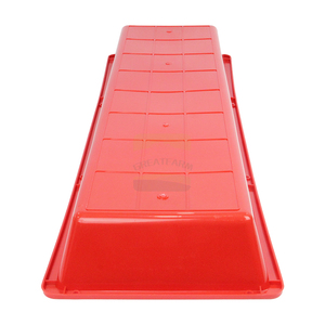 Abbeveratoio e Mangiatoia Resistente per Capre, Pecore e <span class=keywords><strong>Animali</strong></span> da Fattoria, Abbeveratoio in Plastica Rossa per Pecore - Product Image 4