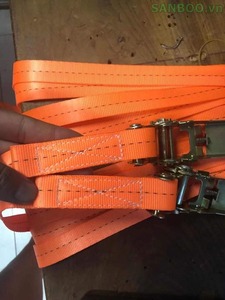Premium 1.5 Ton High-Strength <b>Ratchet</b> <b>Straps</b> 3.8 cm Width Polyester Cargo Securing Belts for Heavy Loads - Product Image 5