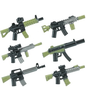 Mini <span class=keywords><strong>arma</strong></span> militar M4A4 M27 <span class=keywords><strong>M4</strong></span> equipo moderno <span class=keywords><strong>arma</strong></span> modelo juguete de bloques de construcción - Product Image 1