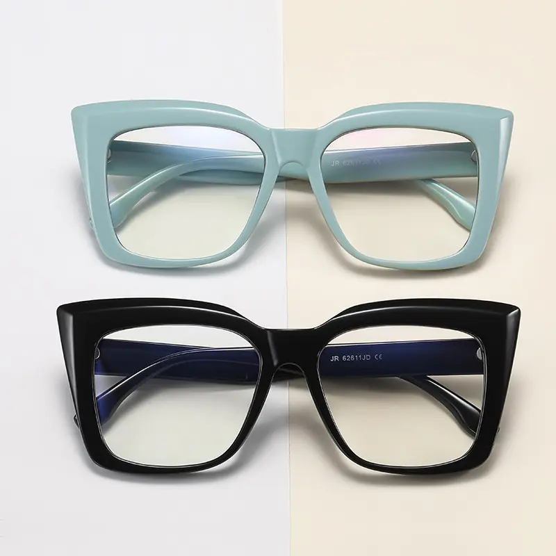 Fashion Designer Cat Eye Anti Blue Light Blocking Optical Glasses Glass Frame For Women