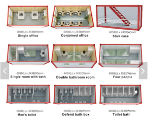 Thailand Bungalow Px3 Modular Home House Prefabricated 100 square Meters Containers Homes in Puerto Rico - Product Image 4