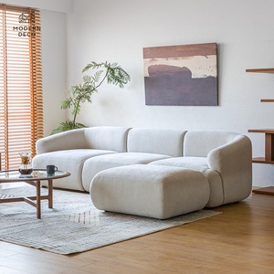 Nouveau canapé modulaire moderne de salon sur mesure ensemble de meubles canapé sectionnel en tissu - Product Image 2