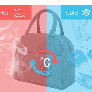 Sac isotherme multifonctionnel compact en gros avec fermeture éclair pour le stockage alimentaire, pique-nique, maintien au chaud et au froid, sac à déjeuner mignon - Product Image 6