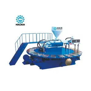 PCU PVC Air Blowing Shoes Injection Moulding Slippers Making Machine