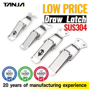 Tanja kích cỡ khác nhau A02 công nghiệp bằng gỗ hộp công cụ chốt khóa mùa xuân Hasp Slam chốt Hộp vẽ kẹp chốt - Product Image 3