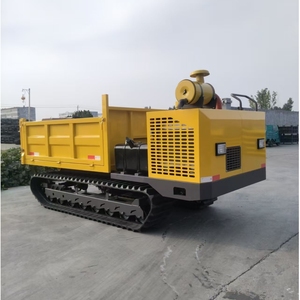 Dumper Cingolato Diesel ad Alta Efficienza da 5 Tonnellate con Cingoli in Gomma, Componenti Principali PLC e Cambio - Product Image 4