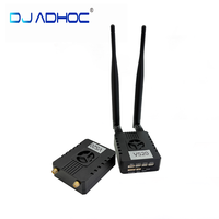 Module radio DJADHOC Star Topology 25dBm 30Mbps 20KM Liaison de données sans fil pour UAV 3 bandes 800M/1.4G/2.4G