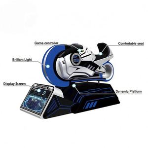 Parque Infantil Interior para Niños, Equipo de Realidad Virtual 360, Juegos de Motocicleta que Funcionan con Monedas, Carreras de Autos en Realidad Virtual 9D, Simulador de Motocicleta en Realidad Virtual 9D - Product Image 1