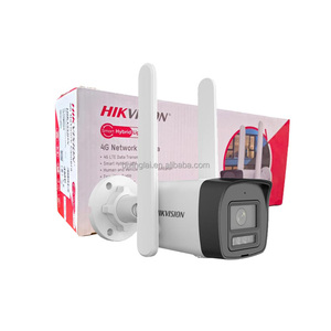 内蔵マイクナイトビジョンモーション検出IPカメラDS-2CD1043G2-LIDUF/4G/SL Hik Bullet 4MP IPカメラ (4G Simカード付き) - Product Image 1