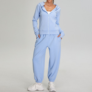 Abbigliamento Donna: Giacca da Yoga, Felpa Casual con Cappuccio, Top a Maniche Lunghe, Pantaloni da Corsa, Abbigliamento per Palestra e Fitness - Product Image 4